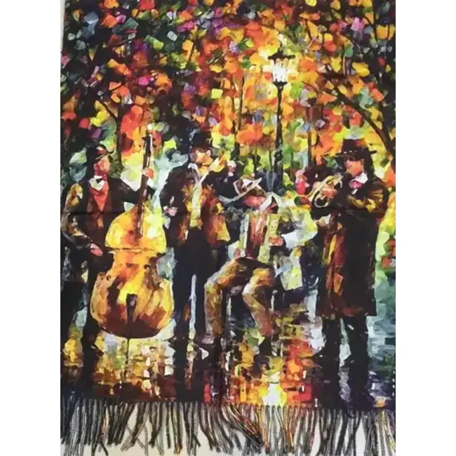 Sjaal 'The Band'  Leonid Afremov