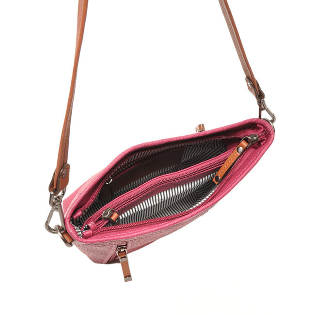 Berba bags & wallets Schoudertas 125-052-09, magenta, Chamonix
