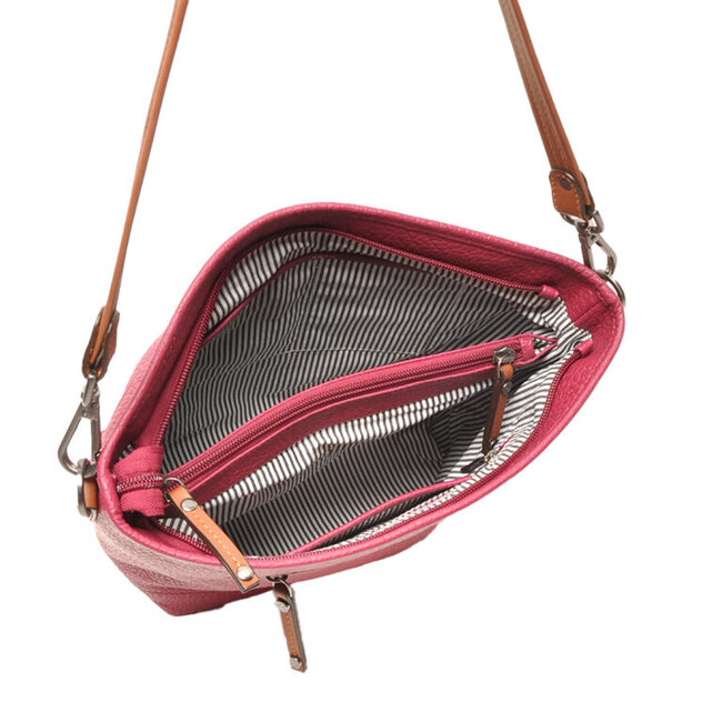 Berba bags & wallets Schoudertas 125-993-09, magenta, Chamonix