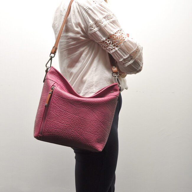 Berba bags & wallets Schoudertas 125-993-09, magenta, Chamonix