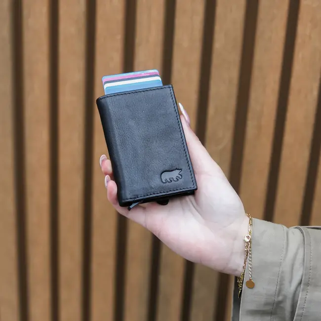 Bear Design 'Frits' Zwart - CP7080,  Callisto-Pelle Collectie