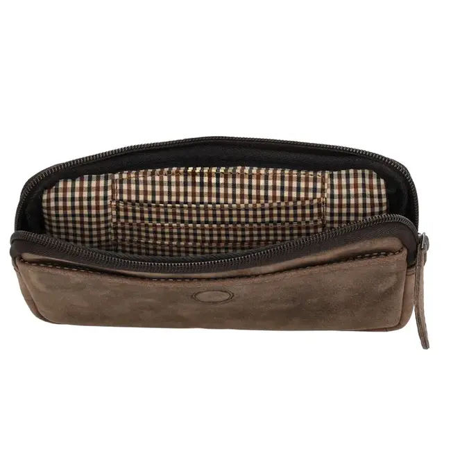 Hide & Stitches 'Idaho' Telefoontasje, donkerbruin - 22573097