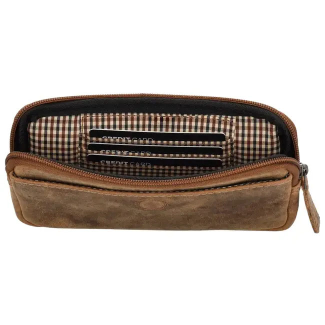 Hide & Stitches 'Idaho' Telefoontasje, bruin - 22573006