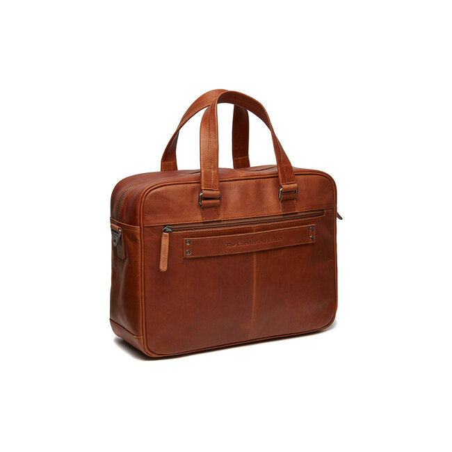 The Chesterfield Brand  Laptoptas 'Singapore' 15 inch Cognac