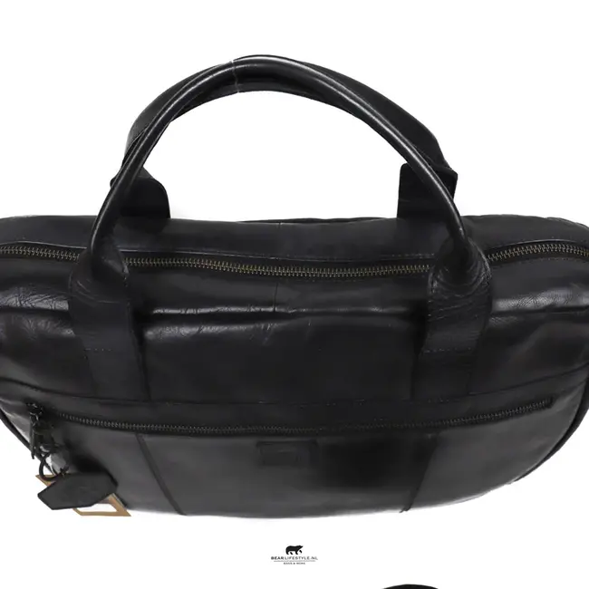 Bear Design 'Dani' 17" Zwart - CL 36824, Cow Lavato Collectie