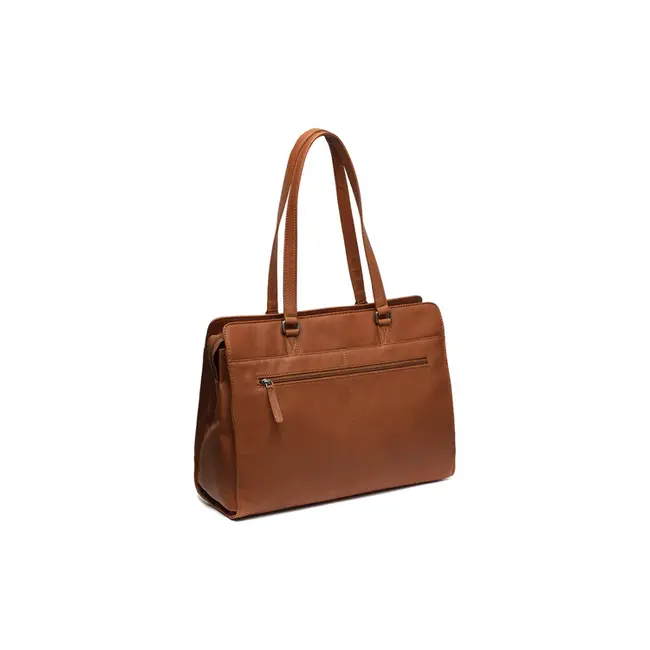 The Chesterfield Brand Laptoptas 'Fidenza' 15 inch Cognac
