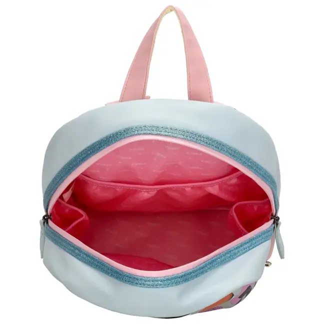 Zebra 'Engelse drop' Zilver - Limited Edition - Rugtas