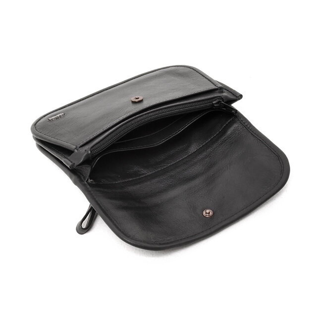 Berba bags & wallets Portemonnee 001-165-00, Black, Soft