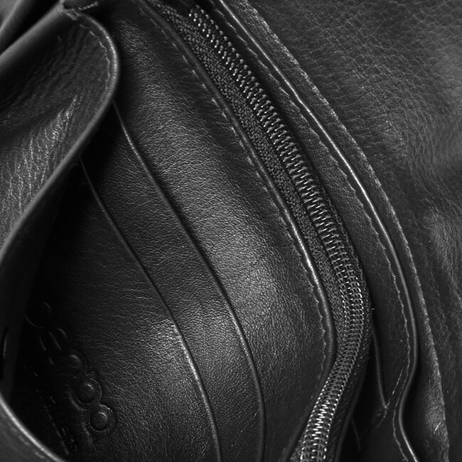 Berba bags & wallets Portemonnee 001-165-00, Black, Soft