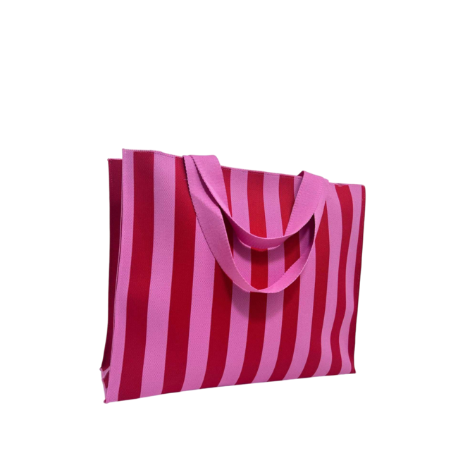 'Candy' Shopper - Bubblegum roze/ Rood