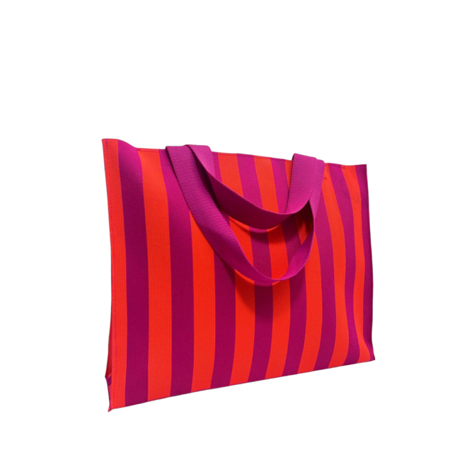 'Candy' Shopper - Oranje/Fuchsia