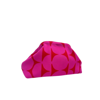 'Retro' Toilettas - Fuchsia/Rood
