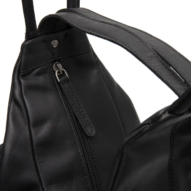 Chesterfield 'Howard' Zwart - C58.070400,  Wax Pull Up Collectie