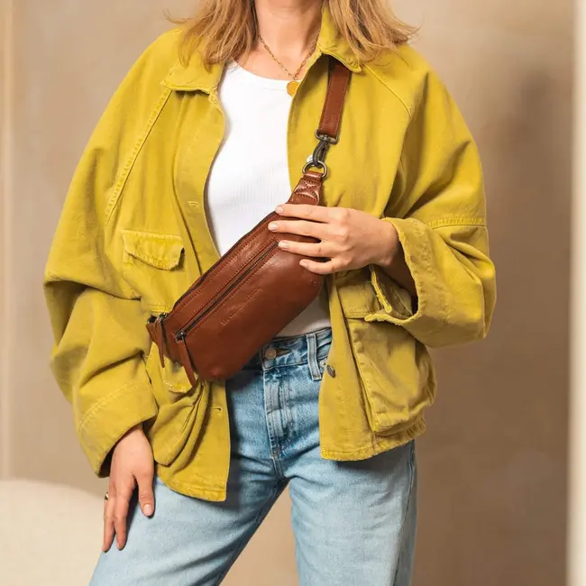 The Chesterfield Brand 'Severo' Cognac - C23.102231, Washed Wax Pull Up Collectie