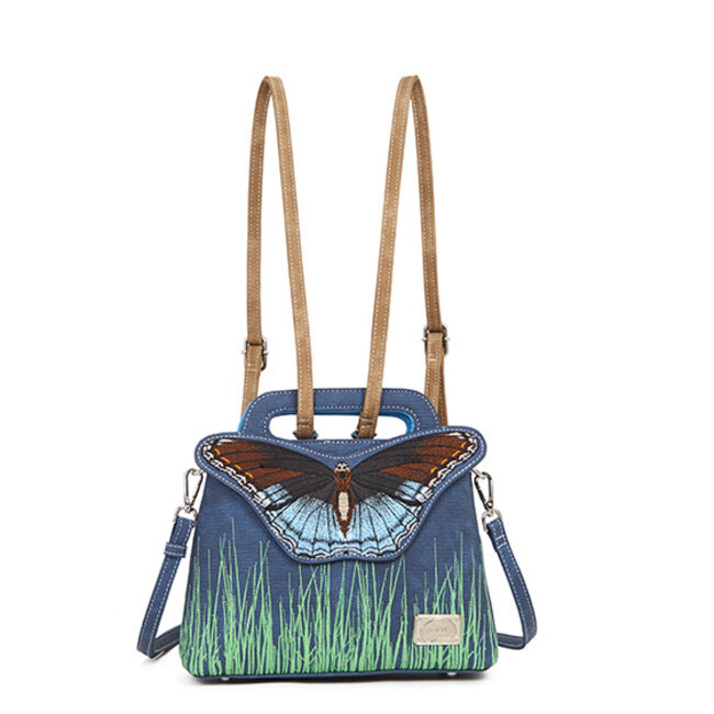 Hi-di-Hi 'Madame Butterfly' navy - MBU03