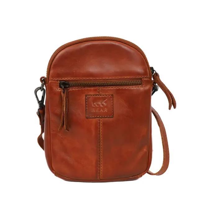 Bear Design  'Marlou' Cognac - CL 44983, Cow Lavato Collectie