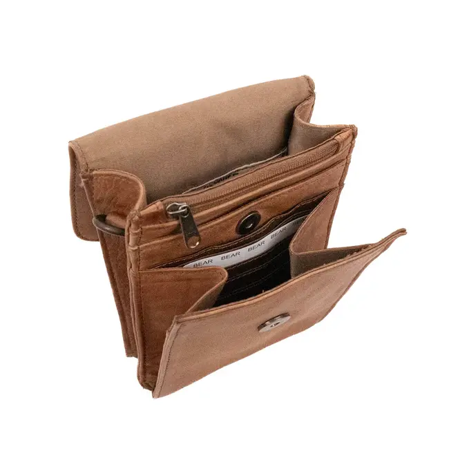 Bear Design 'Robbie' 2.0 Taupe - CP2650,  Callisto-Pelle Collectie