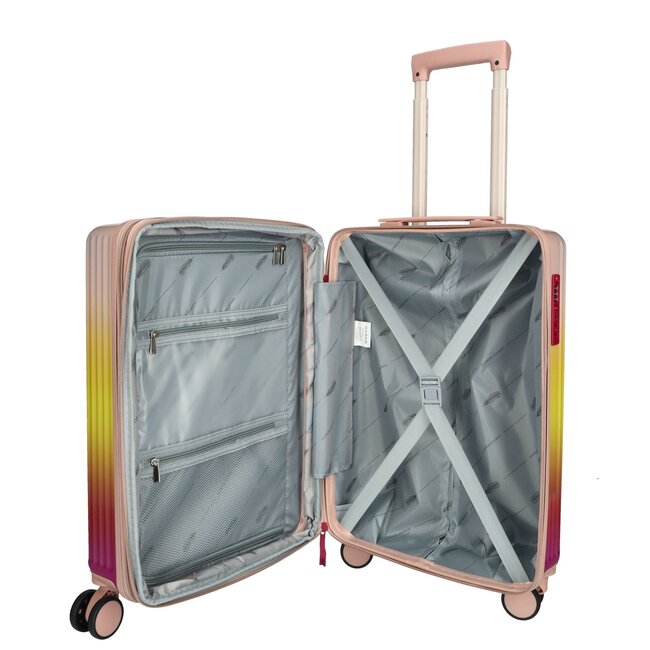 Enrico Benetti 'Havana' Trolley - Fuchsia  35x25x55cm
