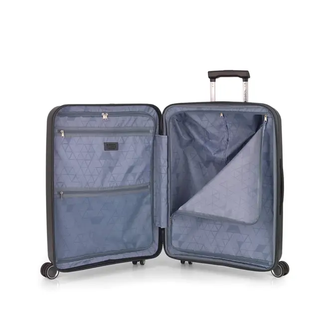 Gabol 'Brooklyn' Medium Trolley Expandable - Grijs 65x45x27cm