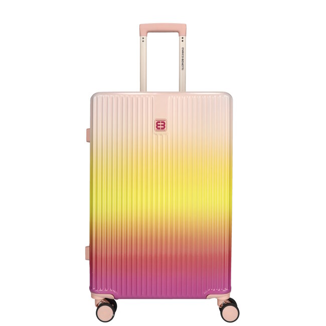 Enrico Benetti 'Havana' Trolley - Fuchsia  45x28x65cm