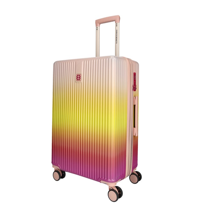 Enrico Benetti 'Havana' Trolley - Fuchsia  45x28x65cm