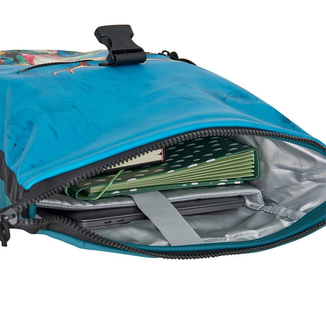 New Rebels Mart Art Roll-Top Backpack (L) - 'Dressed Deer'