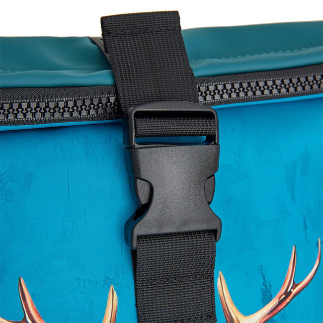 New Rebels Mart Art Roll-Top Backpack (L) - 'Dressed Deer'