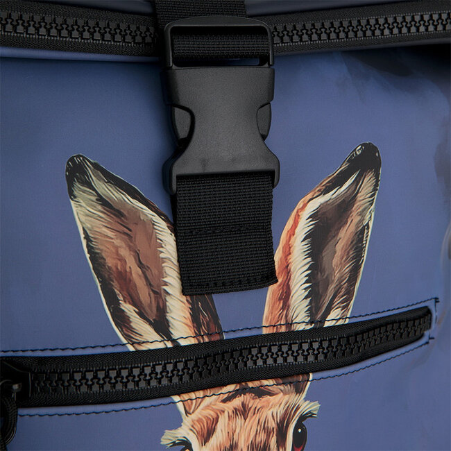 New Rebels Mart Art Roll-Top Backpack (L) - 'Rabbitsuit'