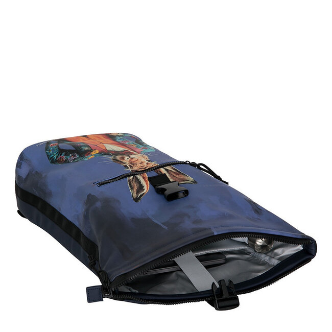 New Rebels Mart Art Roll-Top Backpack (L) - 'Rabbitsuit'