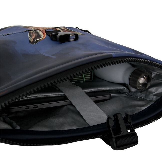 New Rebels Mart Art Roll-Top Backpack (L) - 'Rabbitsuit'