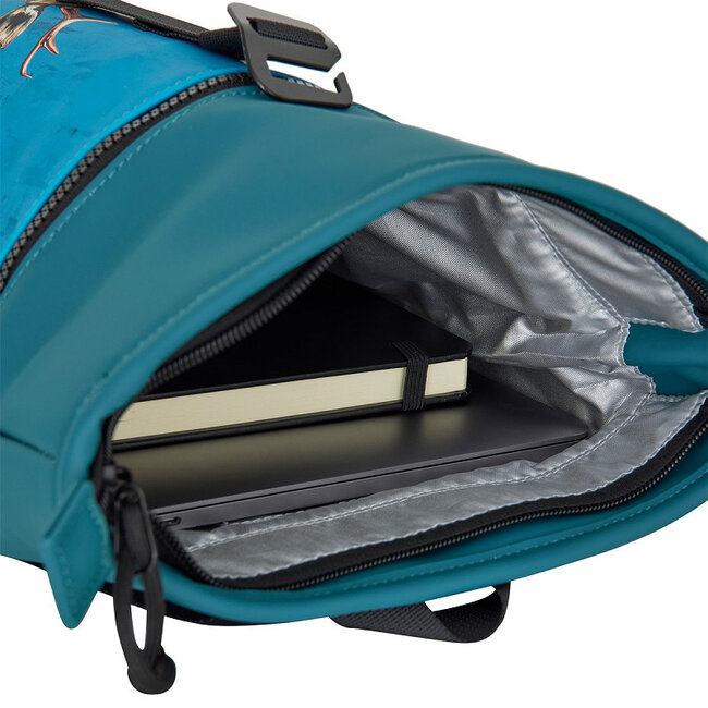 New Rebels Mart Art  Roll-Top Backpack mini 'Dressed Deer'