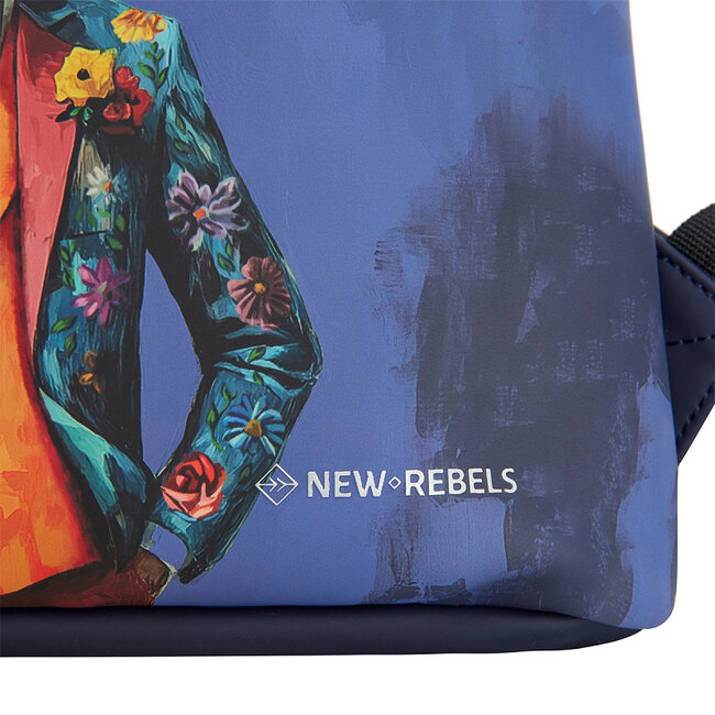 New Rebels Mart Art  Roll-Top Backpack mini 'Rabbitsuit'