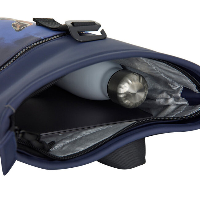 New Rebels Mart Art  Roll-Top Backpack mini 'Rabbitsuit'