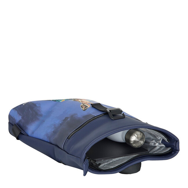 New Rebels Mart Art  Roll-Top Backpack mini 'Rabbitsuit'