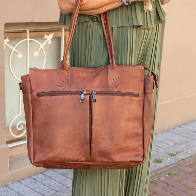 Bear Design 'Binni'  Feather - CP1657, Callisto-Pelle Collectie