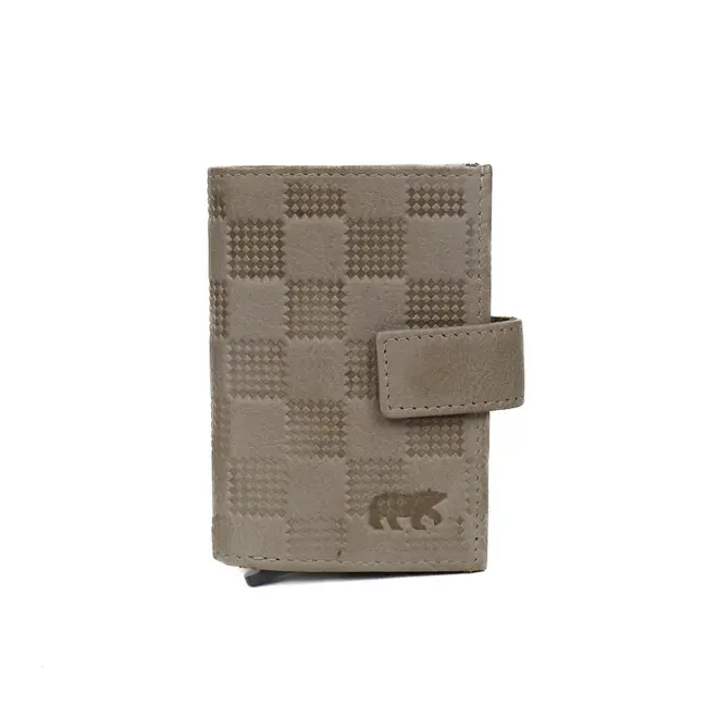 Bear Design 'Elsie' Geblokt - Feather - CP6814,  Callisto-Pelle Collectie