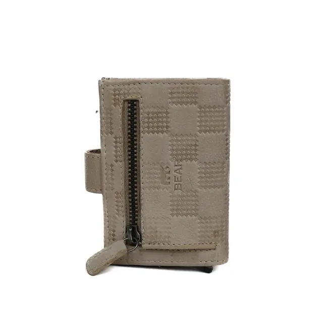 Bear Design 'Elsie' Geblokt - Feather - CP6814,  Callisto-Pelle Collectie