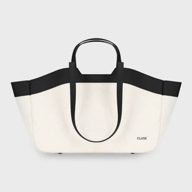 Cluse  Tote Bag - Beige-Black