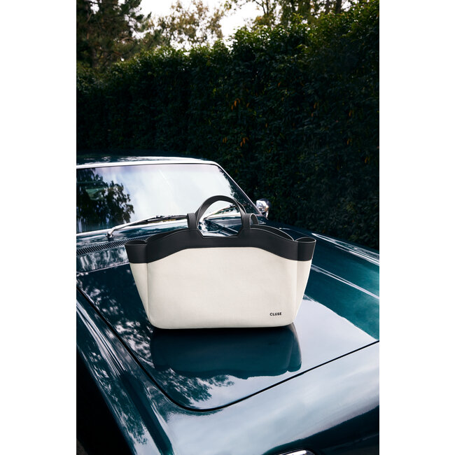 Cluse  Tote Bag - Beige-Black