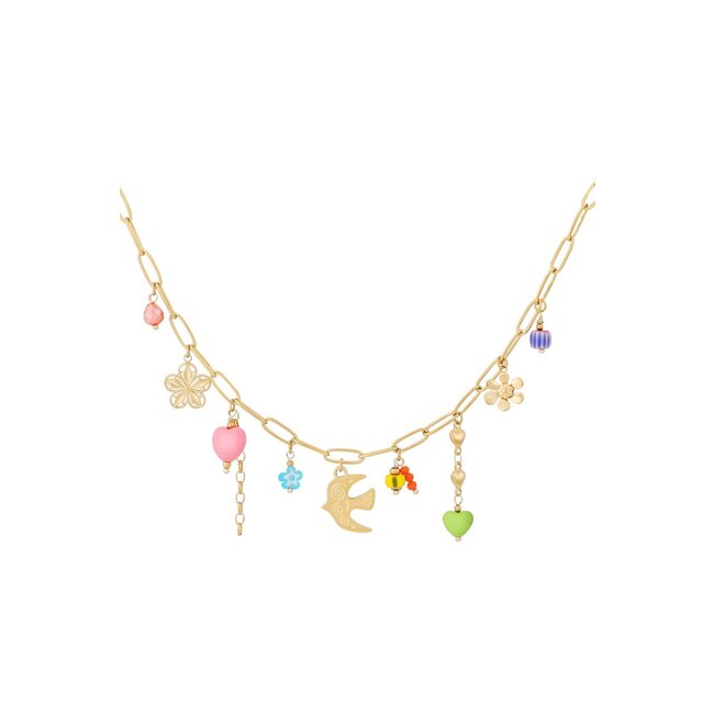 Bedelketting - 'Love bird'