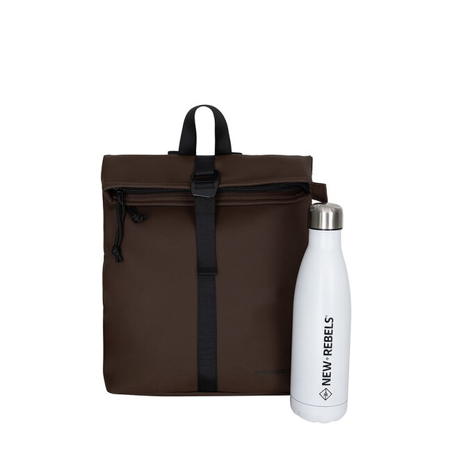 New Rebels Mart Roll-Top Backpack mini - Mocca