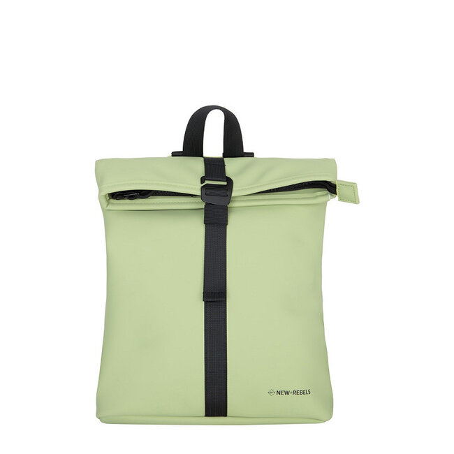 New Rebels Mart Roll-Top Backpack mini - Mat Groen