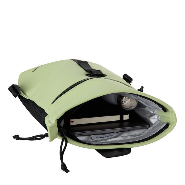 New Rebels Mart Roll-Top Backpack mini - Mat Groen