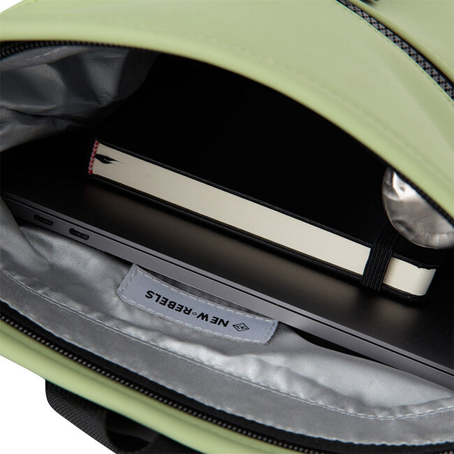 New Rebels Mart Roll-Top Backpack mini - Mat Groen