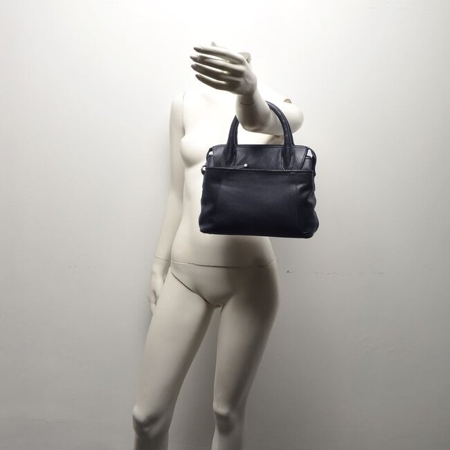 Berba bags & wallets Handtas 335-200-59 Navy - Lucca Collectie