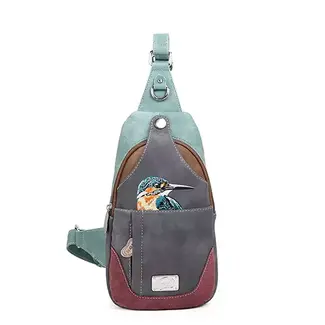 Hi-di-Hi 'Carol' Aqua/D.grey - CL26