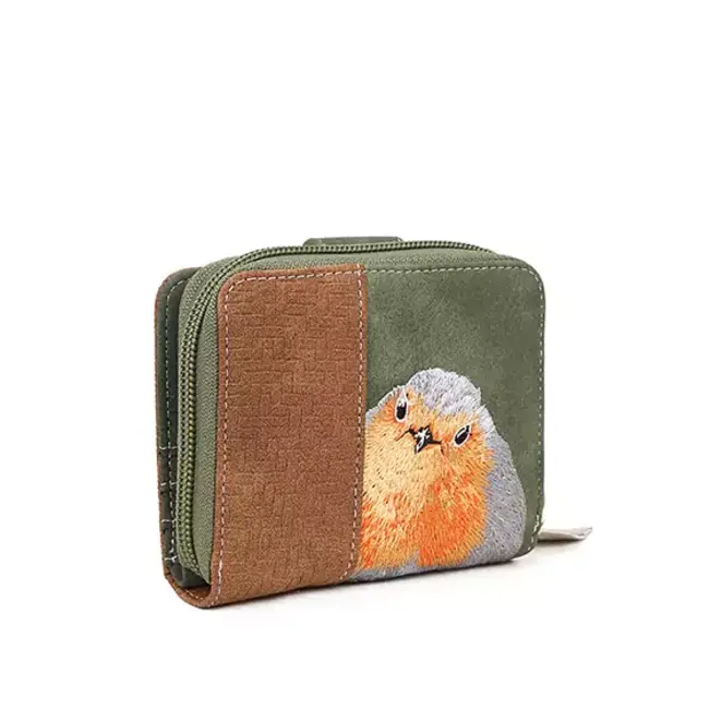 Hi-di-Hi 'Little Magpie' D.green/Cognac - LTM03