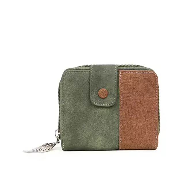 Hi-di-Hi 'Little Magpie' D.green/Cognac - LTM03