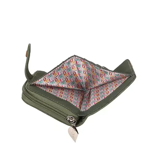 Hi-di-Hi 'Little Magpie' D.green/Cognac - LTM03