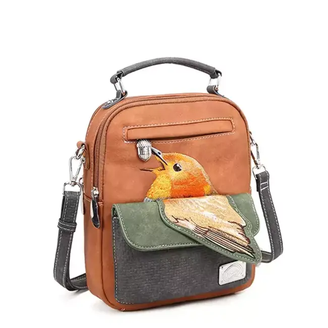 Hi-di-Hi 'Traveller'  - TRV12 Cognac/D.green